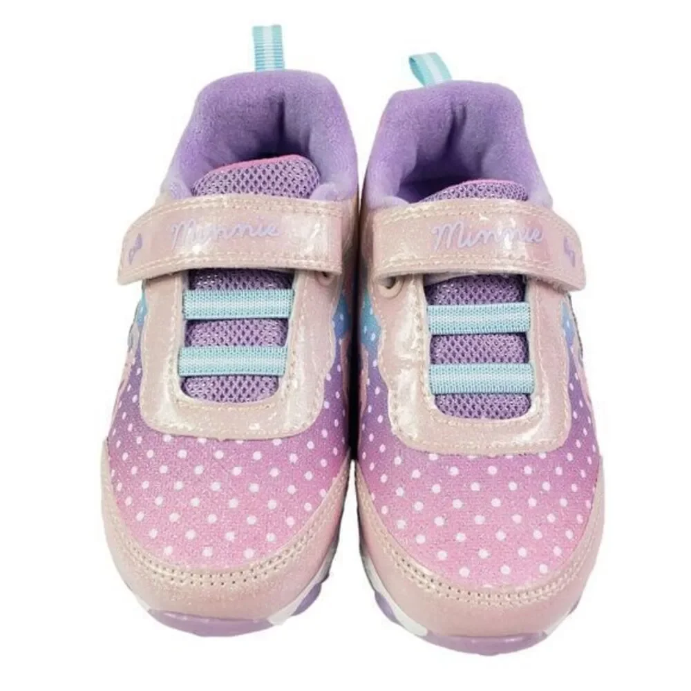 Disney Minnie Mouse Girls Light Up Light Up‎ Shoes Size 6 (14cms) New
